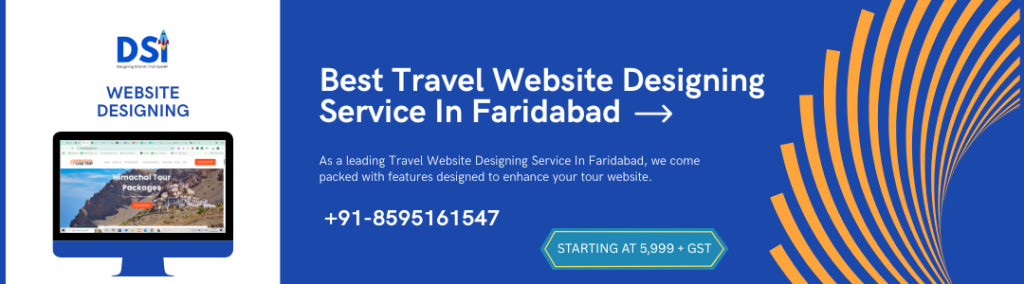 Best Travel Website Designing Service In Faridabad