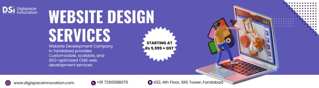 Rs. @5,999- Website Design Company In Faridabad