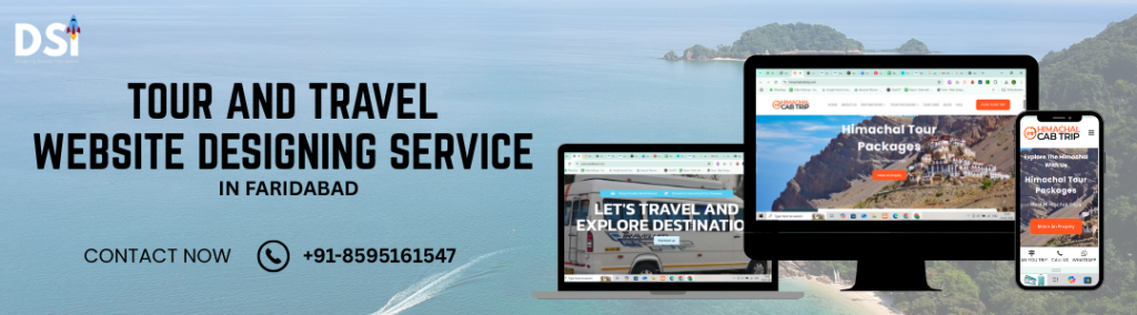 Tour and Travel Website Designing Services In Faridabad