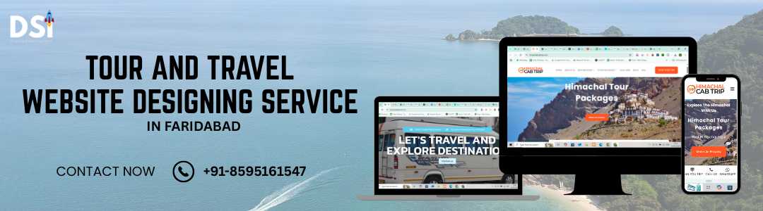 Tour and Travel Website Designing Services In Faridabad