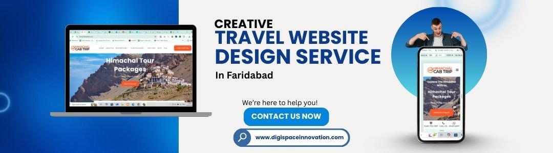 Travel Website Development Services In Faridabad (2)