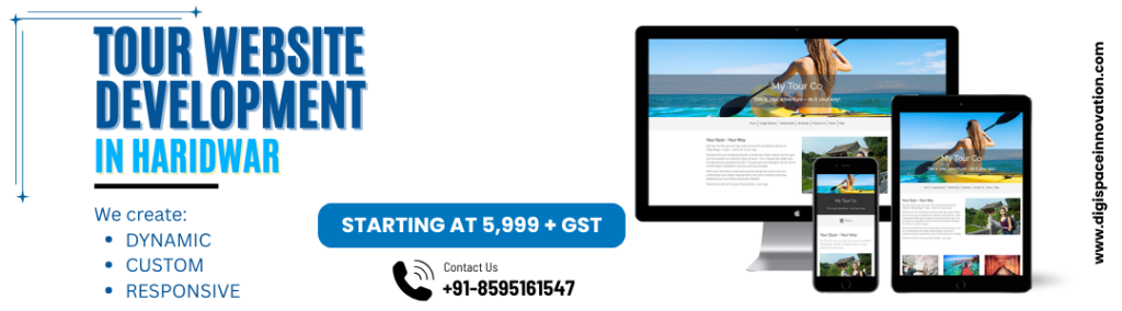 Travel website development company in Haridwar